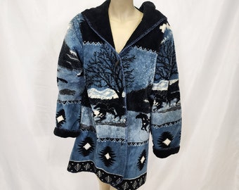 St John's Bay Vintage Fleece Jacket