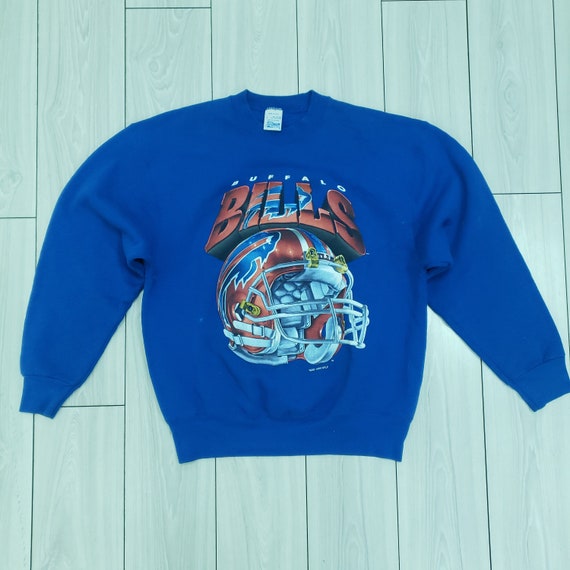 Buffalo Bills NFL Vintage 1990s Sweatshirt, Made … - image 1