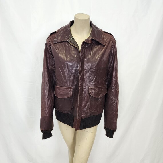 お*豆様 90s avirex A-2 real leather bomber Vintage Avirex Type A-2 Leather Bomber Jacket – Justin Reed