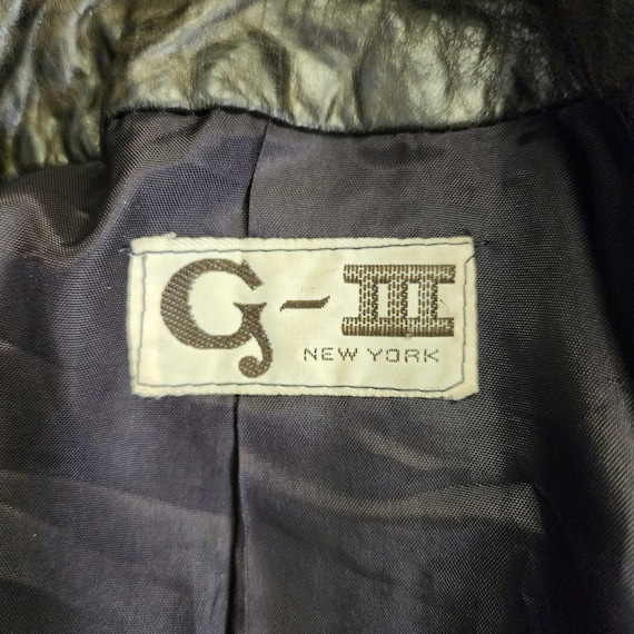 G-III (G3) Vintage 1990s Leather Coat Jacket - image 3