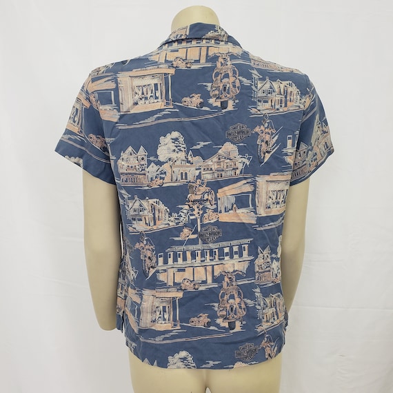 Harley Davidson Vintage Silk Shirt - Gem