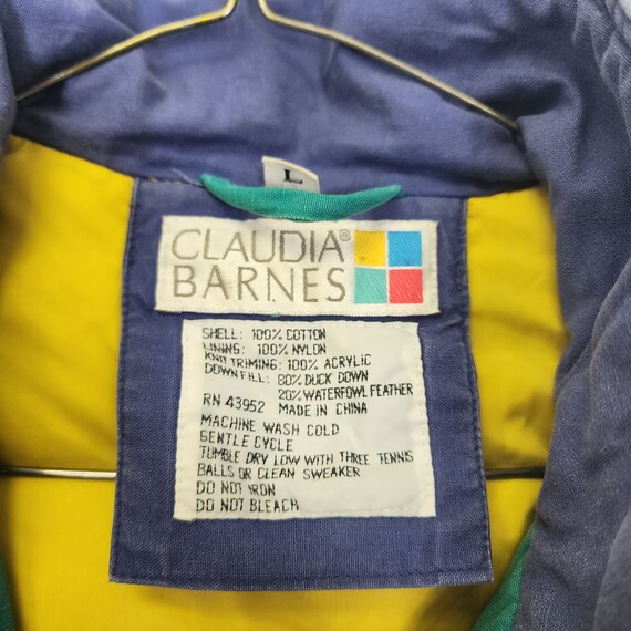 Claudia Barnes Winter Coat / Jacket Vintage 1990s - image 3