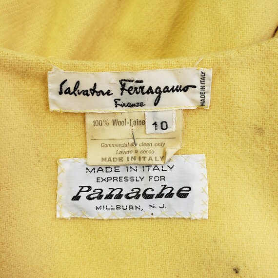 Salvatore Ferragamo Made in Italy Coat Jacket Vintage 1970s - Etsy 