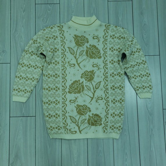 Dana Scott Vintage 1990s Sweater, Made In USA