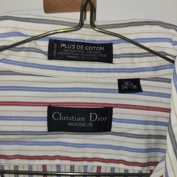 Christian Dior Men's Shirt Vintage 1990s - image 3