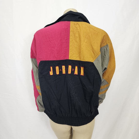 Buy Nike Jordan Nylon Zipper Jacket Vintage 1990s Online in India 