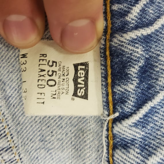 Levi Jeans 550 Vintage 1980s - image 2