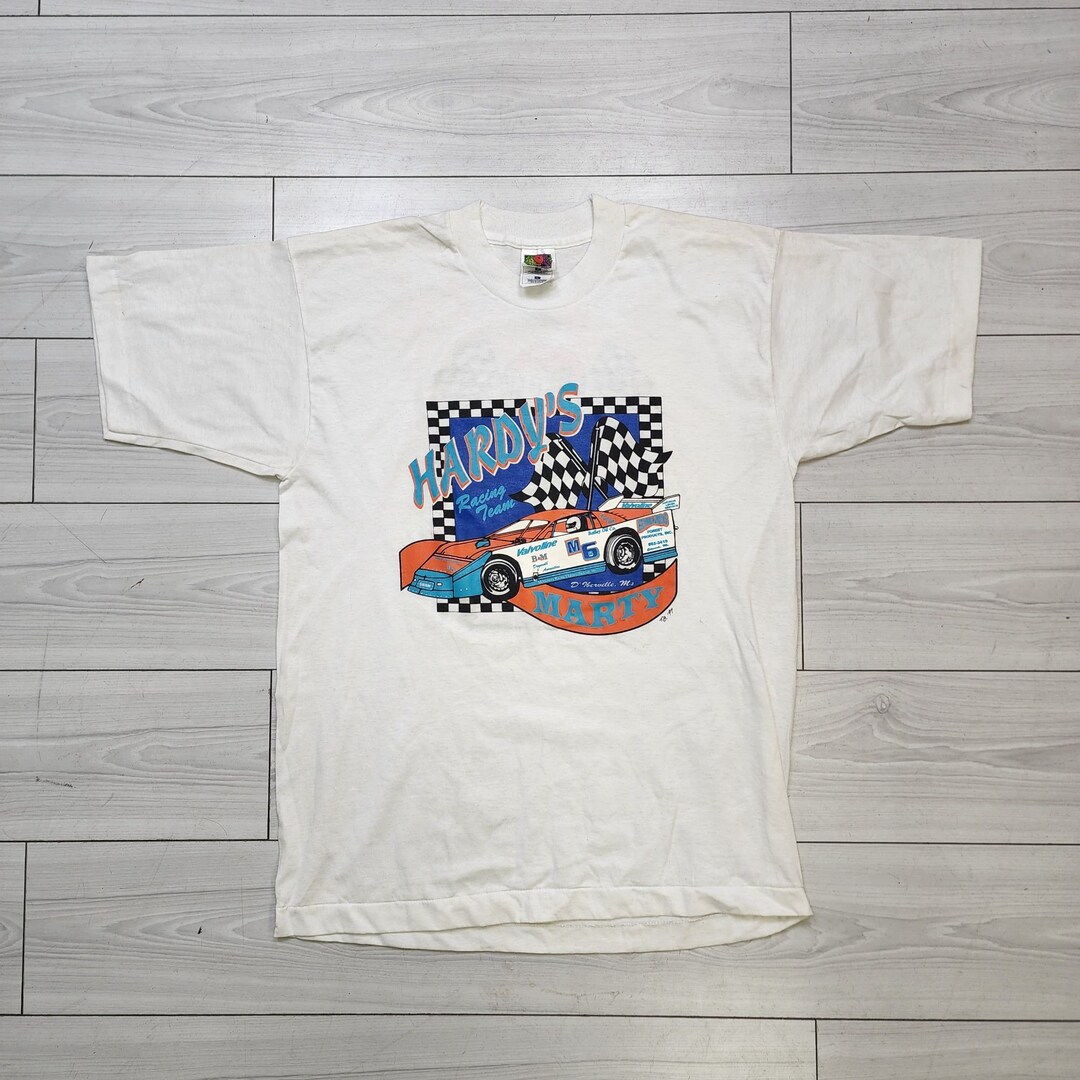 90'S Fruit of the Loom printed T-shirt, made in the USA, men's XL, vintage /eaa437327