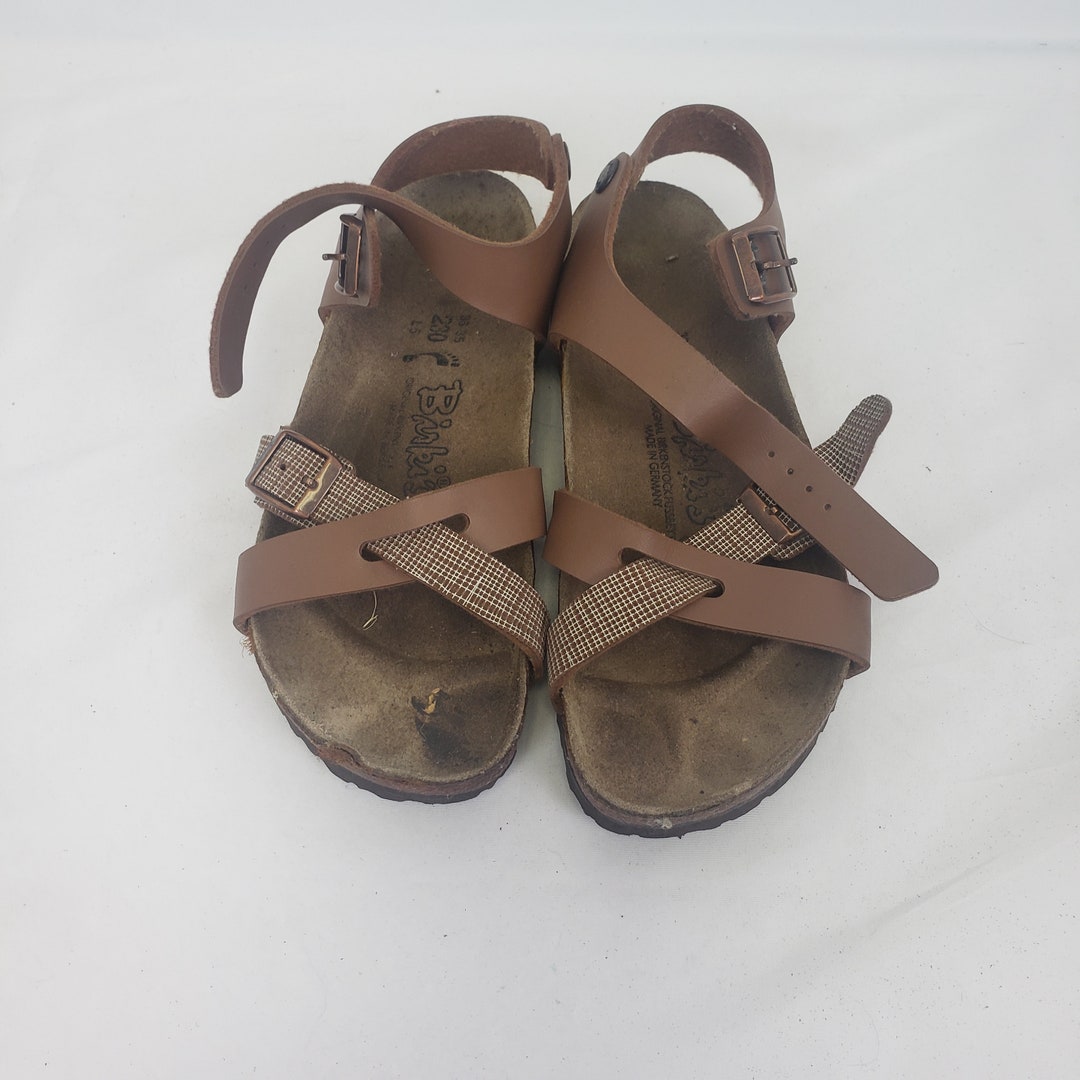 Birkenstock Sandals Made in Germany Vintage Leather - Etsy