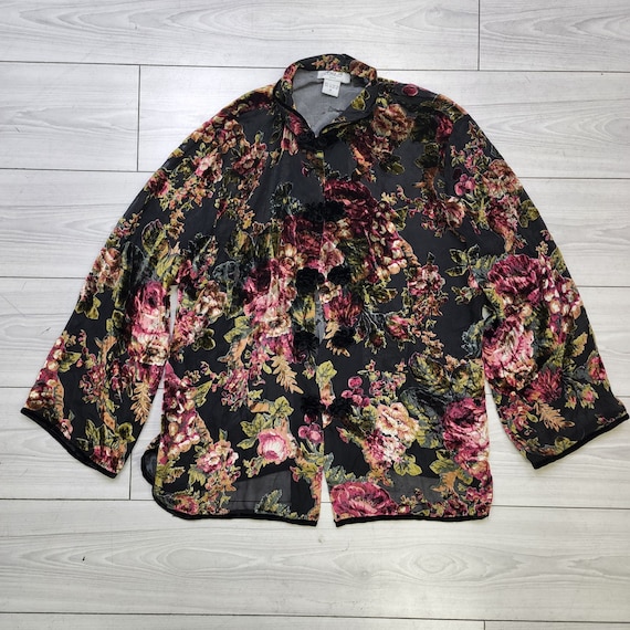 Vintage 1990s Silk Jacket - image 1