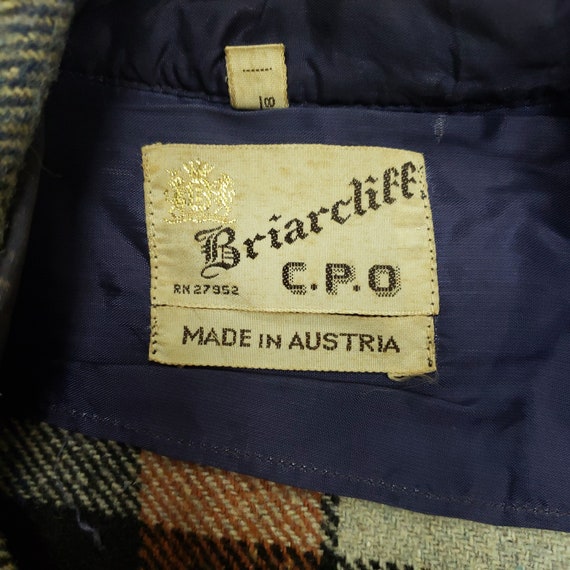 Briarcliff CPO 1970s Wool Jacket, Made In Austria - image 3