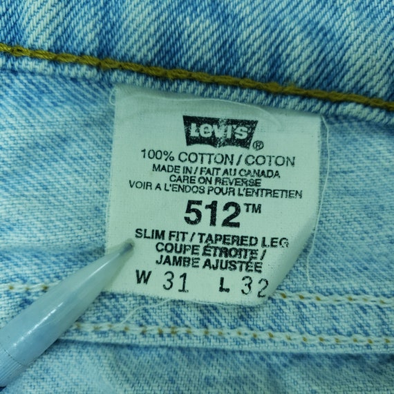 Levi's 512 Made In Canada - image 4