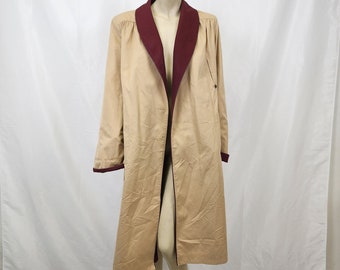 Reversible Rain Coat Vintage 1980s
