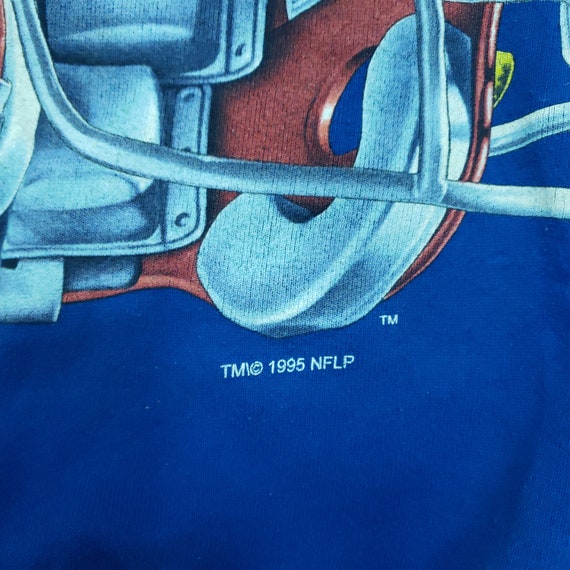 Buffalo Bills NFL Vintage 1990s Sweatshirt, Made … - image 4