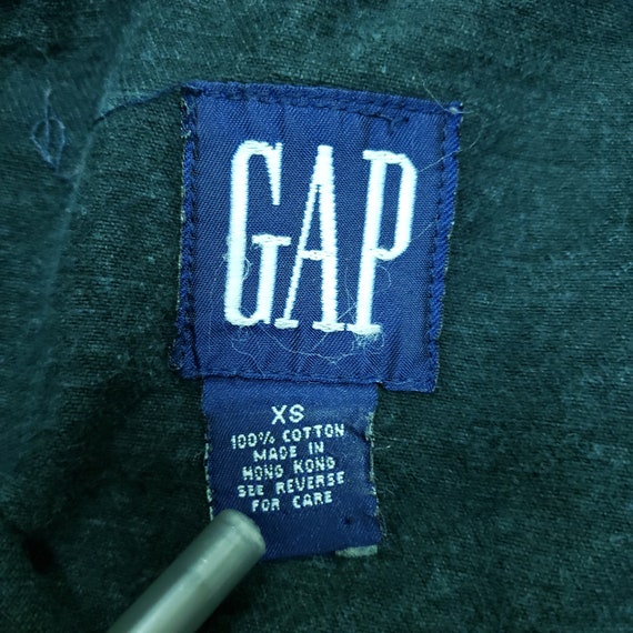 GAP Vintage 1990s Black Denim Jacket - image 3