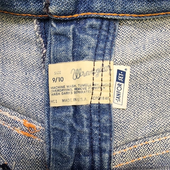 Wrangler Denim Skirt Vintage 1970s - image 3