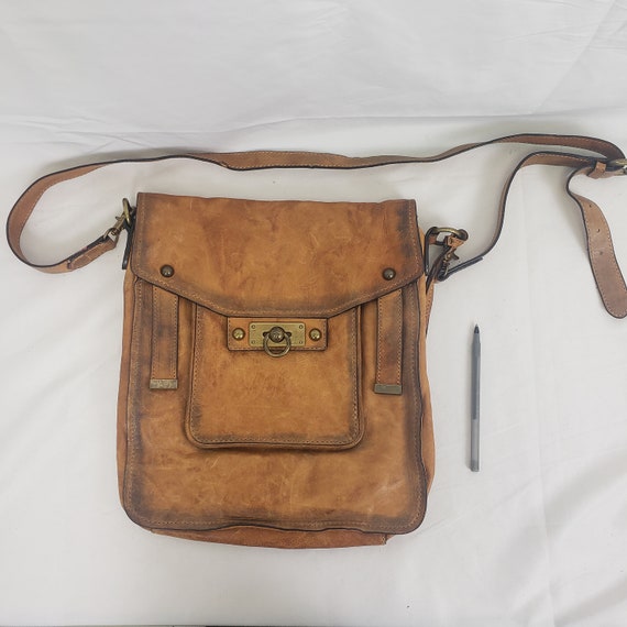 vintage messenger bag Frye Gem