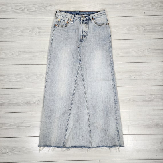 Levi’s Vintage Y2K Long Denim Skirt