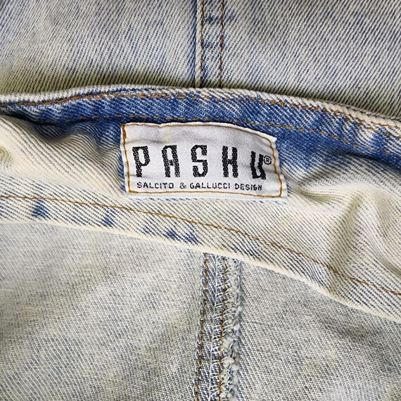Pashu 1990s Denim Skirt - image 3