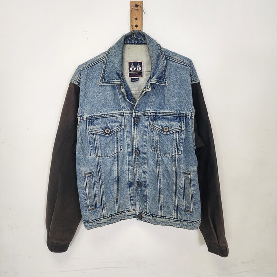 Veste Jean Biker Harley-Davidson Vintage 90s, Taille M, état Impeccable