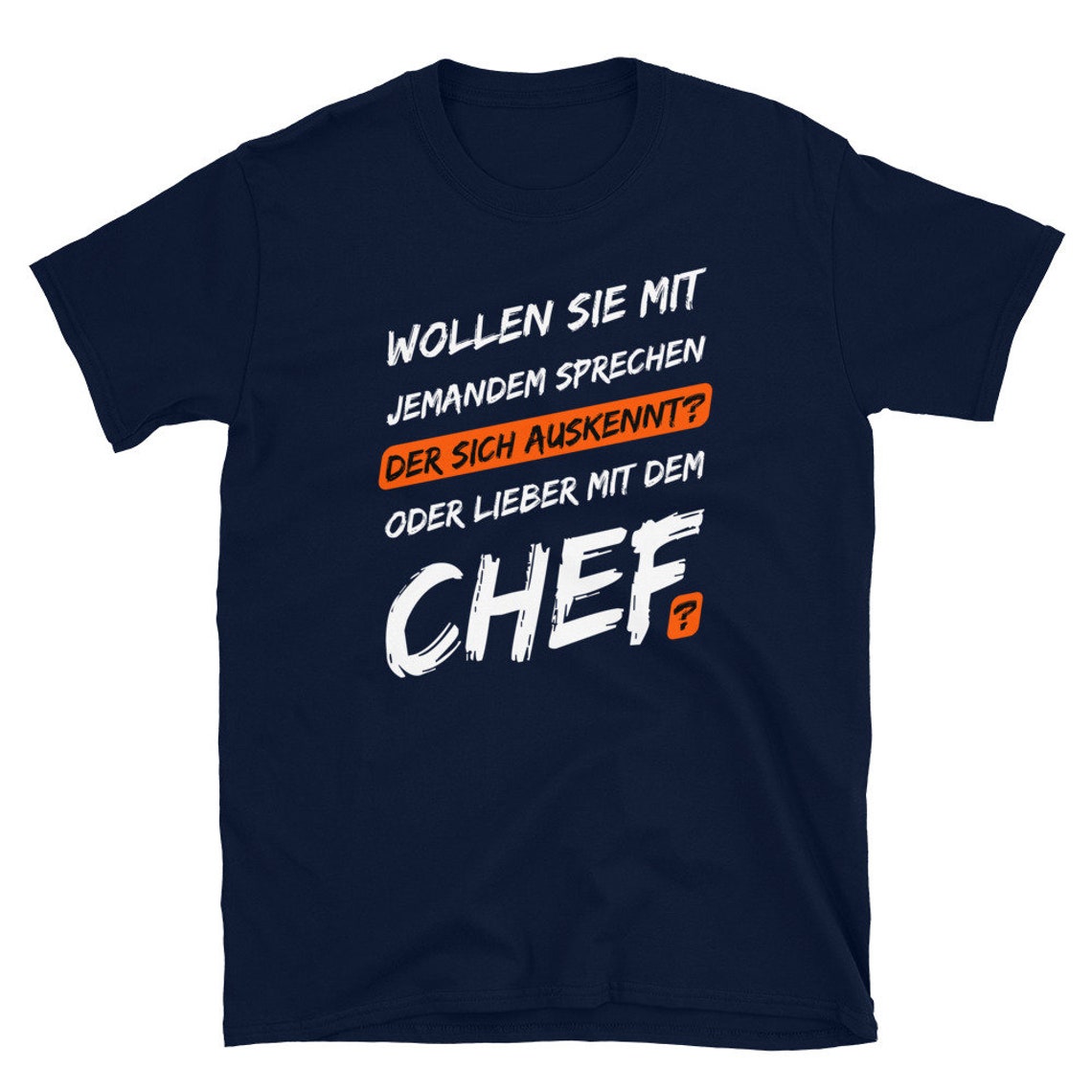 Chef Humor Office Humor Funny Saying Company Workshop Unisex T-shirt - Etsy