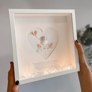 Birthday girl personalised pebble art special birthday keepsake unique birthday picture stone frame woman gift 30th 40th 50th 60th 70th her