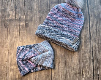 Mommy & Me Matching Beanie Set | Adult and Toddler Accessories