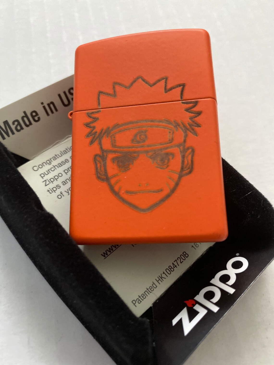 Anime Art Zippo Lighter Gifts for Anime Lovers Custom Anime Etsy