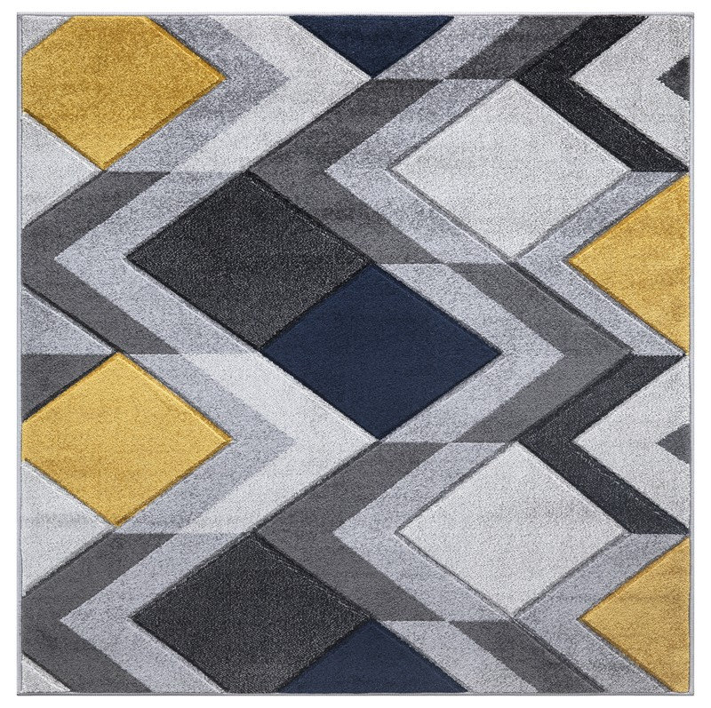 New Mustard Ochre Navy Blue Silver Grey Rugs Small Large Mats Etsy