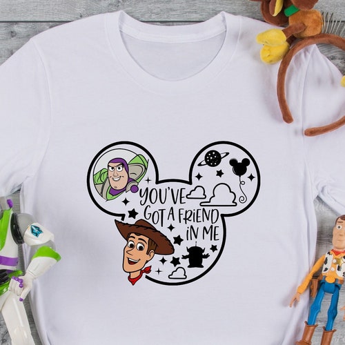 Toy Story Friends Shirt Two Infinity and Beyond Birthday Toy Etsy