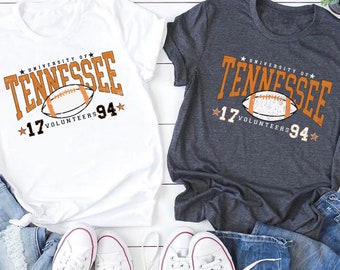 Vintage 90s Tennessee Football T-shirt, Tennessee Graphic Tee, Sport Shirts, Tennessee T-shirts, Tennessee Travel Gift, Tennessee Game Day