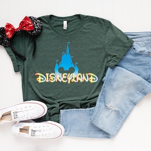 Disneyland Castle Pride Shirts, Disneyworld Neon Sign Shirts, Disney LGBTQ Shirts, Disneyland Gay Lesbian Shirt, Disney T Shirt for Everyone