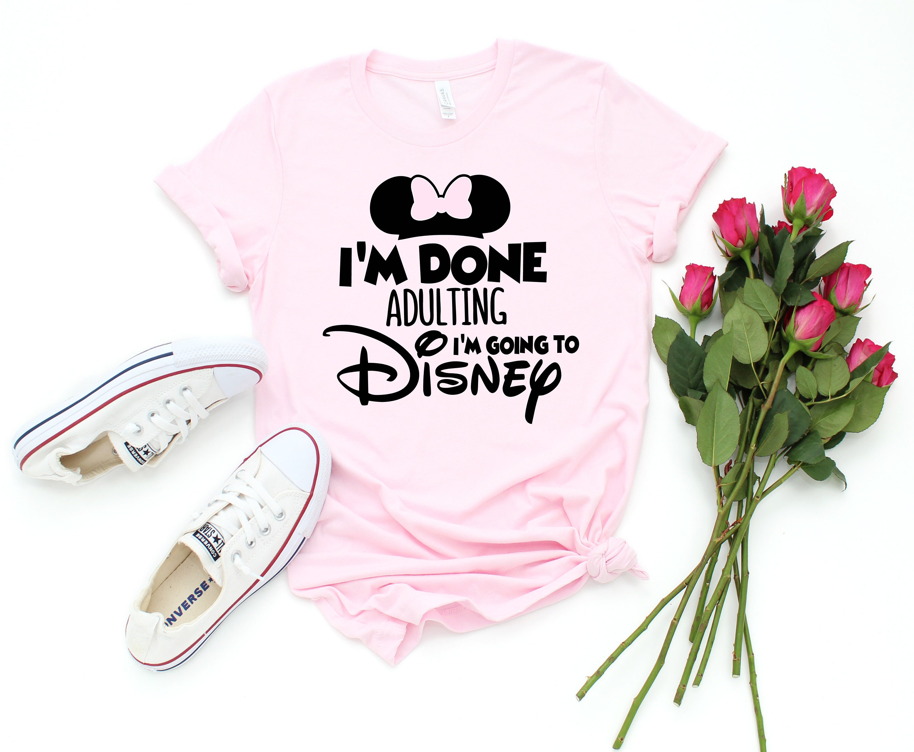 Done adulting disney shirt sale