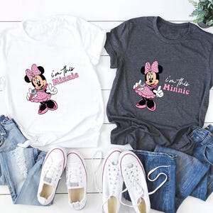 I'm This Minnie verjaardagsshirt, Disney verjaardagsfeestje, 2e verjaardagscadeau, Disneyland verjaardagsreis, verjaardag prinses, 2e verjaardagsshirt