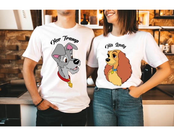 ディズニー ヴィンテージTシャツ わんわん物語 トイストーリー Disney Disney/ディズニー】わんわん物語レディ＆トランプ半袖プリントTシャツ