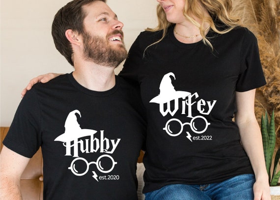 Camiseta personalizada de esposa y esposo pareja camisas personalizadas de aniversario para parejas camisa de manga corta a juego para parejas regalos del dia de San Valentin Etsy Mexico