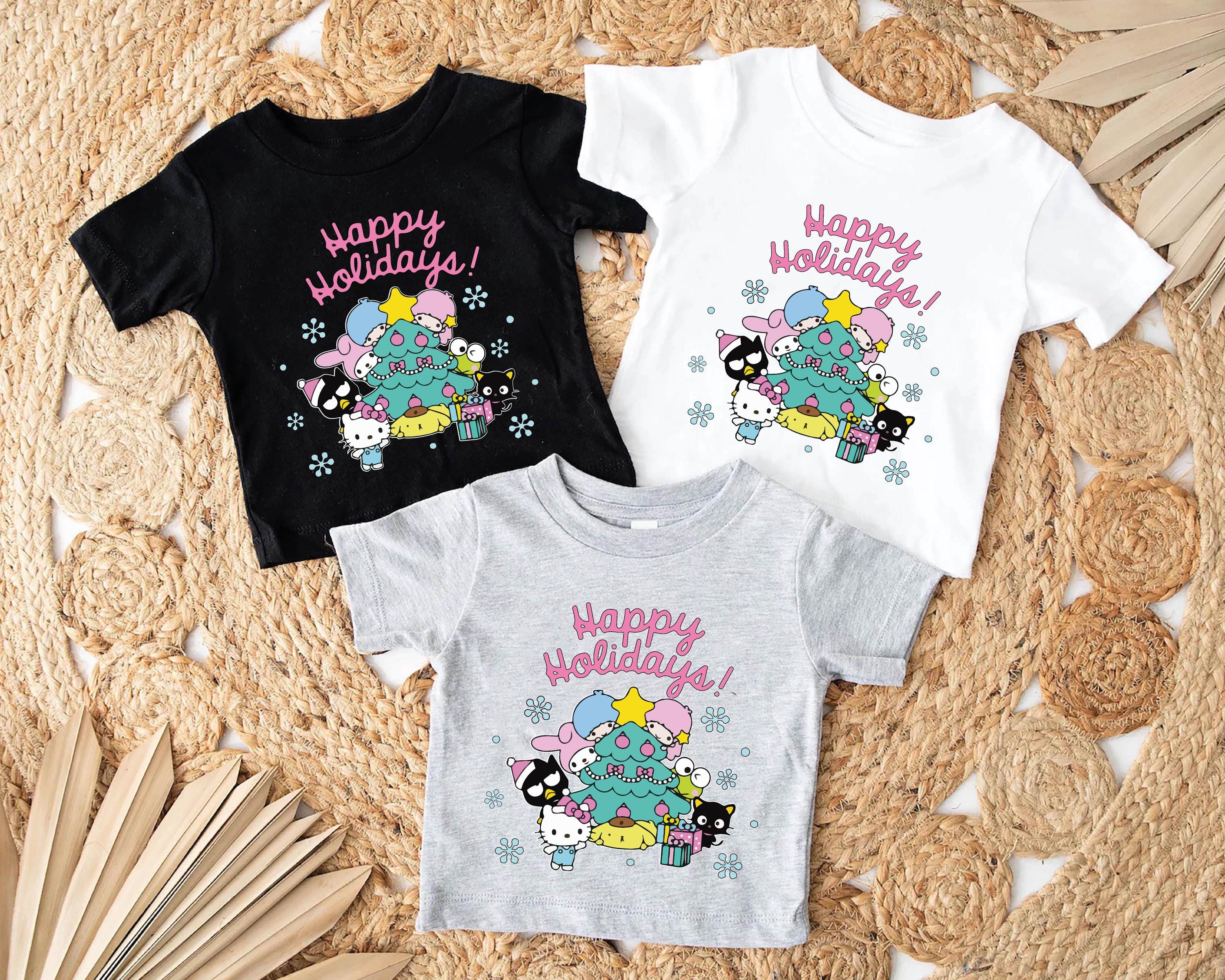 T-shirt Hello Kitty Sanrio Noël - Taille 12 Mois, Manches Longues, Rouge - Neuf Avec étiquettes