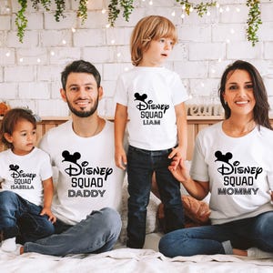 Disney Family Birthday Shirt, Custom Birthday Squad Shirt, Disney Birthday Girl Shirt, Disney Birthday Boy Shirt, Matching Family Birthday