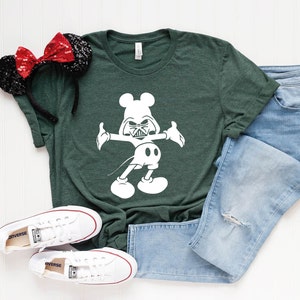 Star Wars T Shirt, Darth Vader Mouse Ears T-Shirt, Men&#39;s & Women&#39;s Shirt, Star Wars Shirt, Disneyland Galaxy&#39;s Edge Vacation Family Group