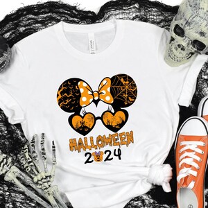 Disney Halloween Shirt, Halloween Family Matching Shirt, Mickey And Minnie 2024 Shirt, Halloween Party, Disney World Shirt, Disneyland Shirt