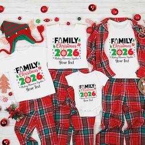Family Christmas 2026 Making Memories Together Shirts, Christmas Family Shirt, Christmas Group Shirt, Christmas Pajamas, Christmas Gifts