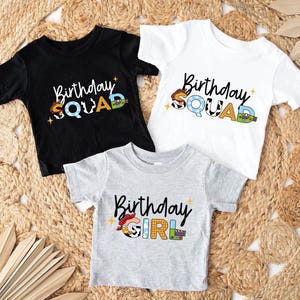Toy Story-verjaardagsploeg, Toy Story-shirt verjaardag meisje en jongen, Disney-verjaardagsshirt, familie bijpassende Toy Story-verjaardagsshirt, shirt paar