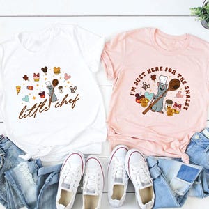 Little Chef Remy Shirt, Disney Remy Kids Shirt,Funny Ratatouille Chef Sweatshirt,Just Here for The Snack T-Shirt, Ratatouille, Kids shirt