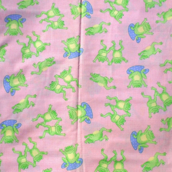 Novelty Frog Fabric - Etsy