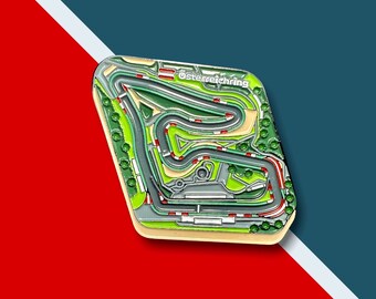 F1 Gifts. Formula One Red Bull Ring Österreichring, Motorsports Enamel Pin (Grade B)
