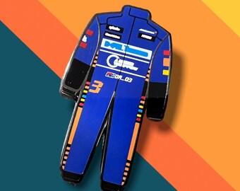 McLaren F1 Racing Suit Enamel Pin: Ricciardo/Norris Collectible