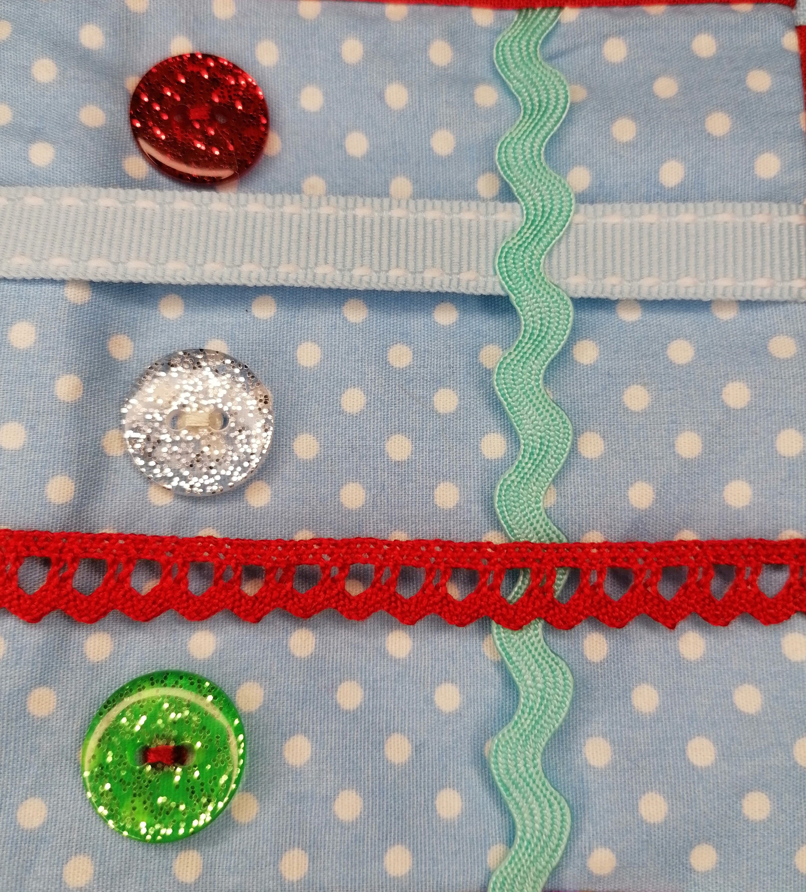 Fidget/Fiddle blanket Sensory blanket Busy fingers mat Etsy