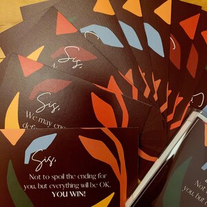 la melanADHDwoman Sis, Cartes d'affirmation - 047