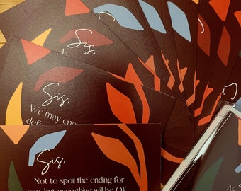 the melanADHDwoman Sis, Affirmation Cards - 047
