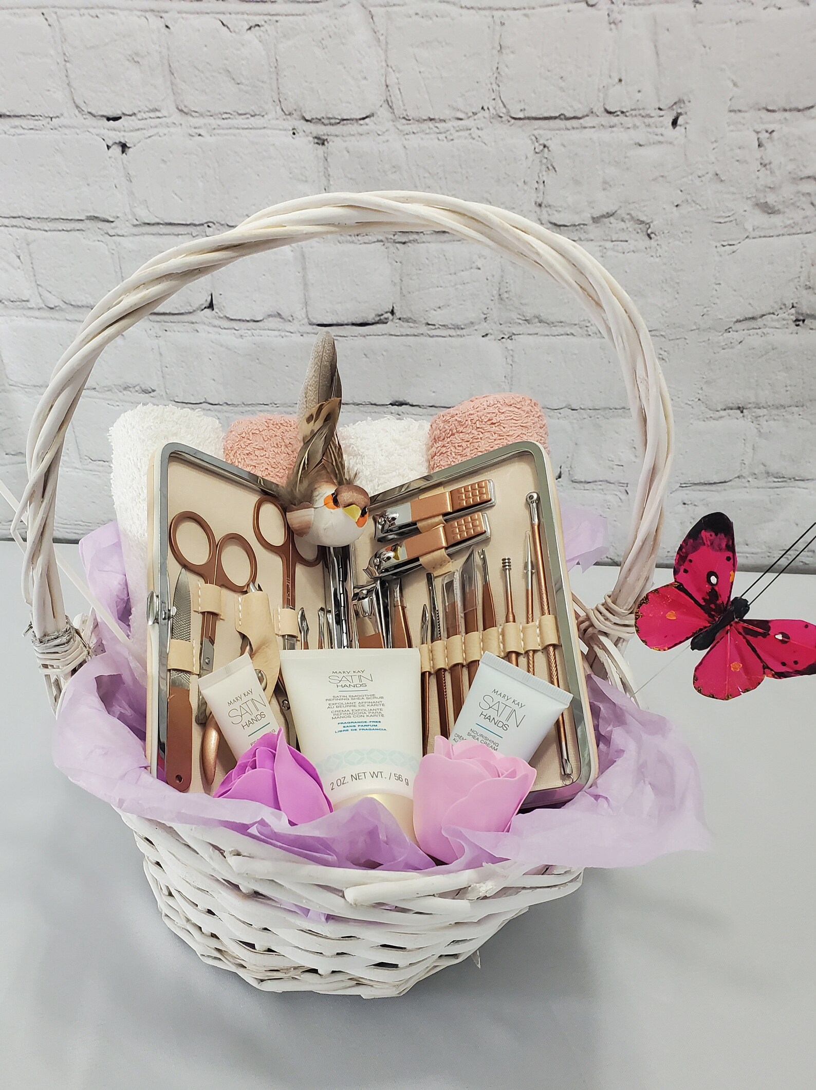 Women's Manicure Gift Basket set Etsy